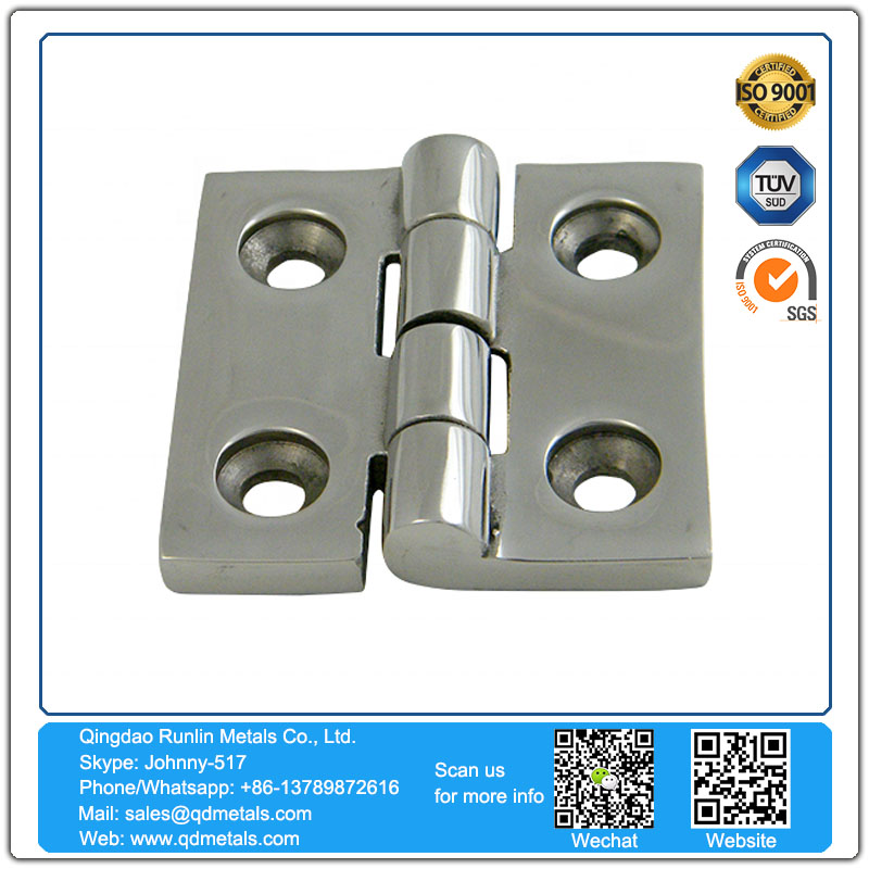 SS316 heavy duty butt hinges for marine hardware Marine Hardware Boat Chocks 316 Stainless Steel Bow Chock Marine Accessories Wholesales