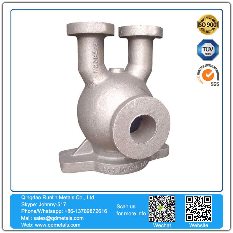 Customized Main steam valve housing Resin Sand Casting Grey Iron