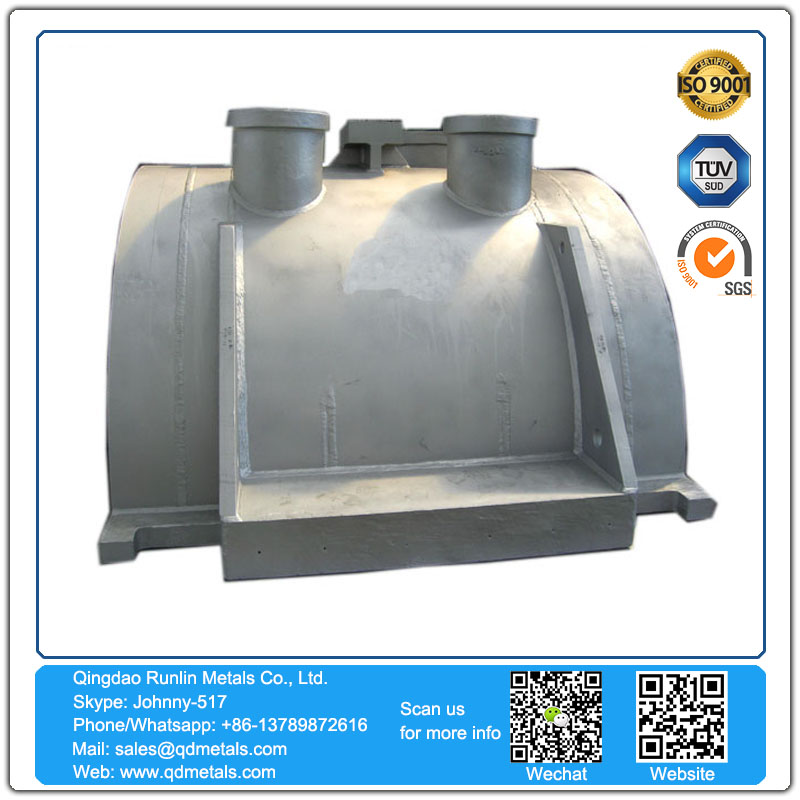Customized Steam Turbine  Cylinder Malleable Iron Resin Sand Casting