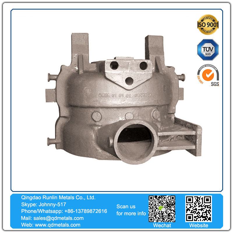 Customized Steam turbine cylinder top part Malleable Iron Clay Sand Casting