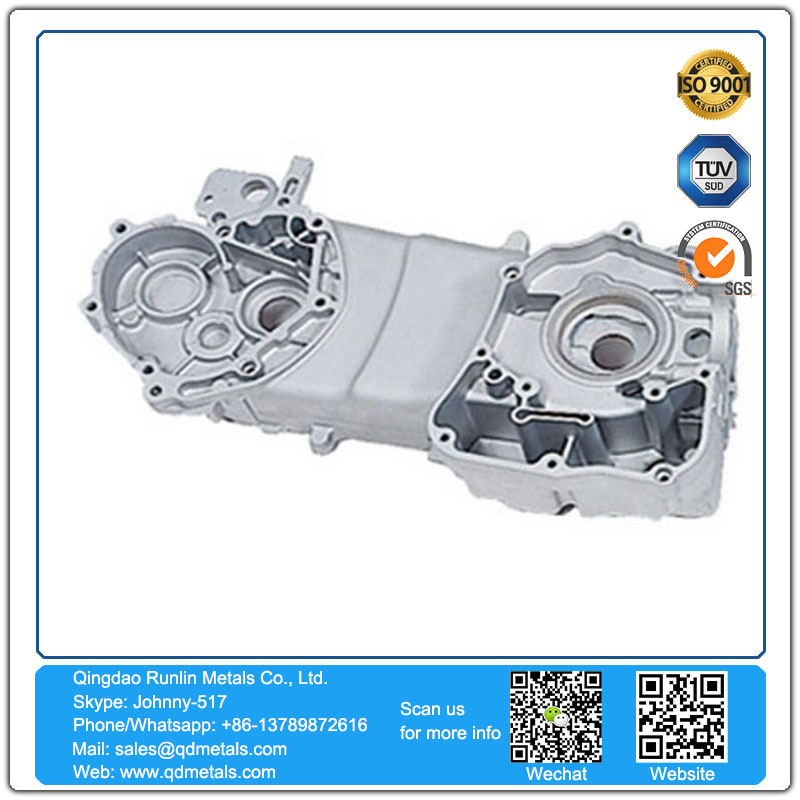 ASTM DIN Standard Aluminium Die Casting Motorcycle Parts Generator Spare Parts