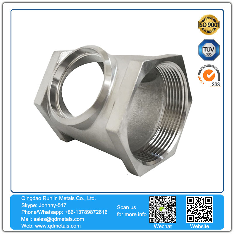3D Design Custom Mold Investment Casting Stainless Steel Investment Casting and CNC Machining Parts