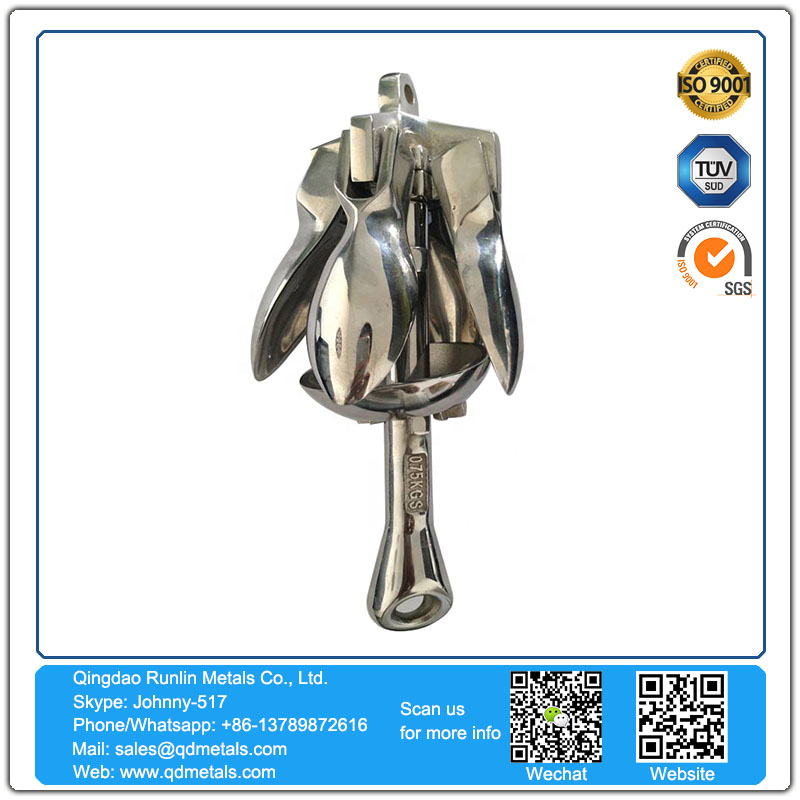904l stainless steel investment casting anchor China manufacturer