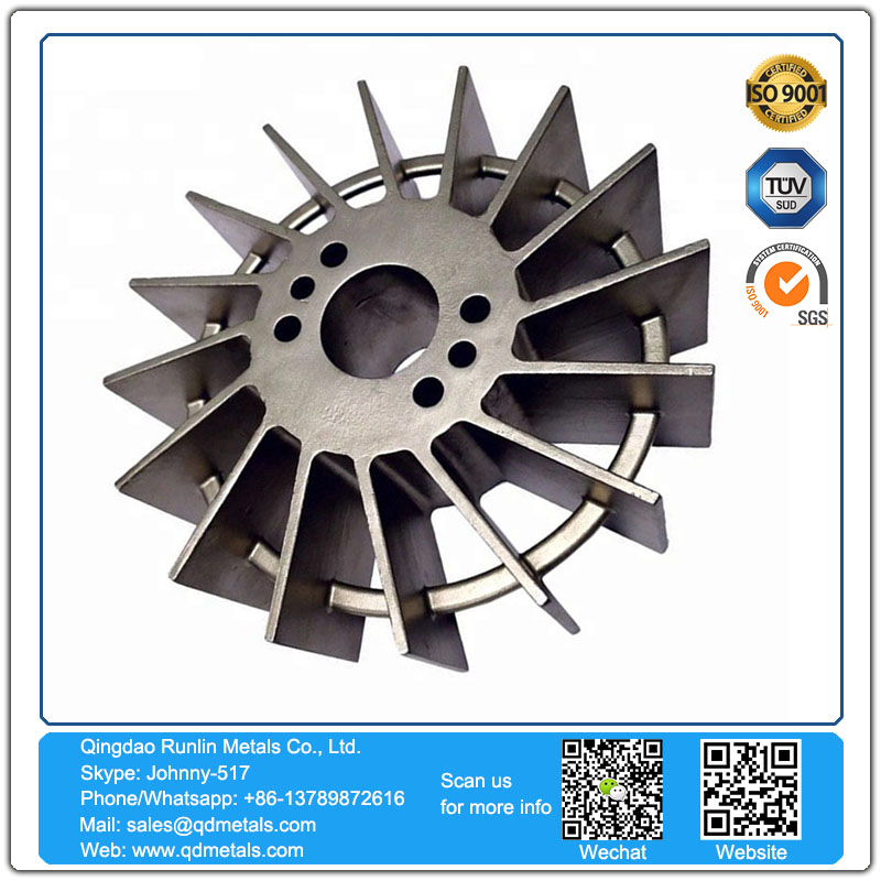 Aluminum Mould  Mold Lost Wax Casting 440 Stainless Steel Parts Silica Sol Investment Casting China OEM CNC Machining Part Precision Stainless Steel Die Casting impeller