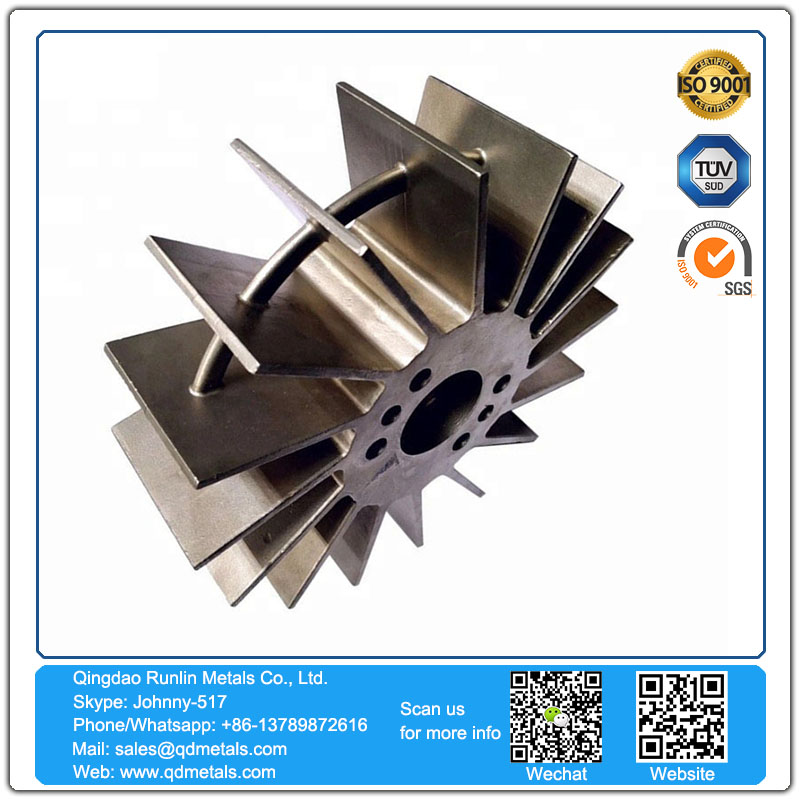 Aluminum Mould  Mold Lost Wax Casting 440 Stainless Steel Parts Silica Sol Investment Casting impeller