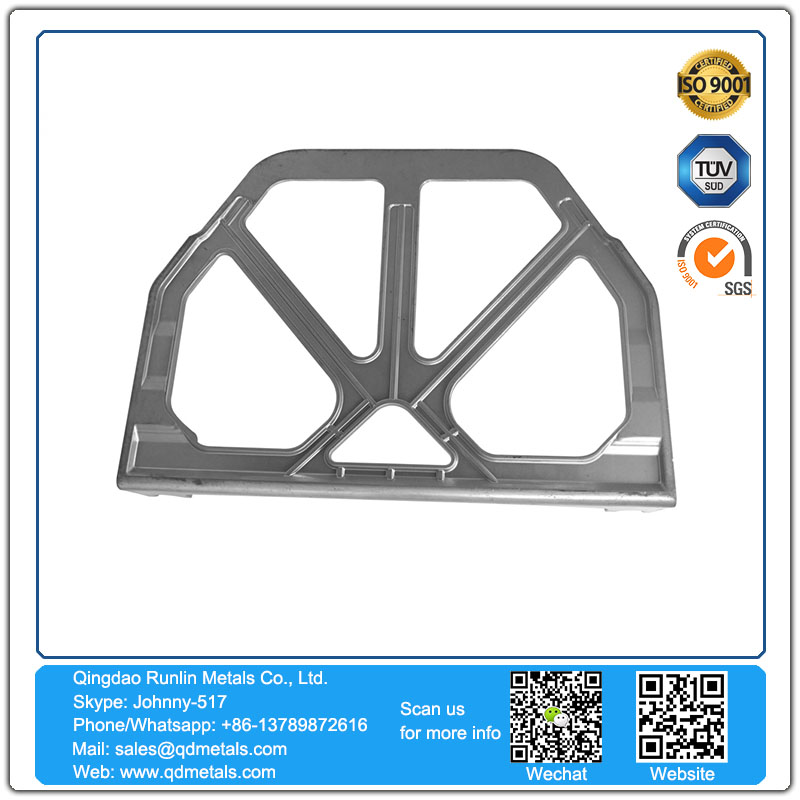 China customized higher fence base plate precision casting metal products machining components machined parts steel parts