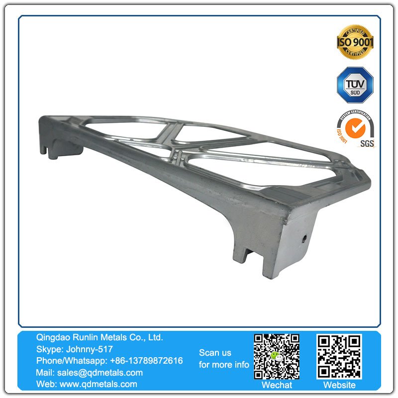 China customized higher fence base plateOEM Carbon steel Casting Bearing housing