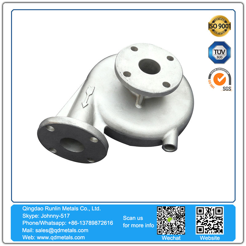 Stainless steel precision cast turbine housing China Factory Custom 316L Stainless Steel