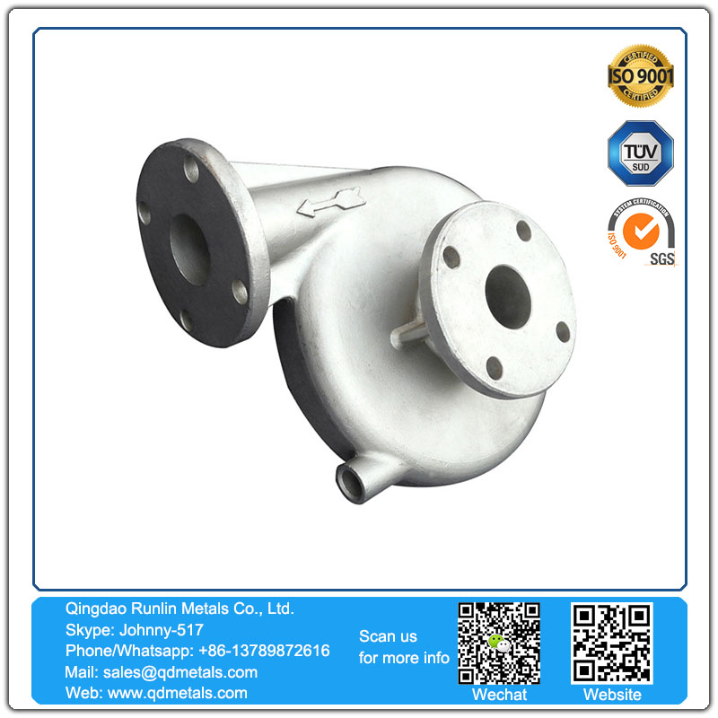 Stainless steel precision cast turbine housing OEM Lost Wax Casting Stainless Steel Parts