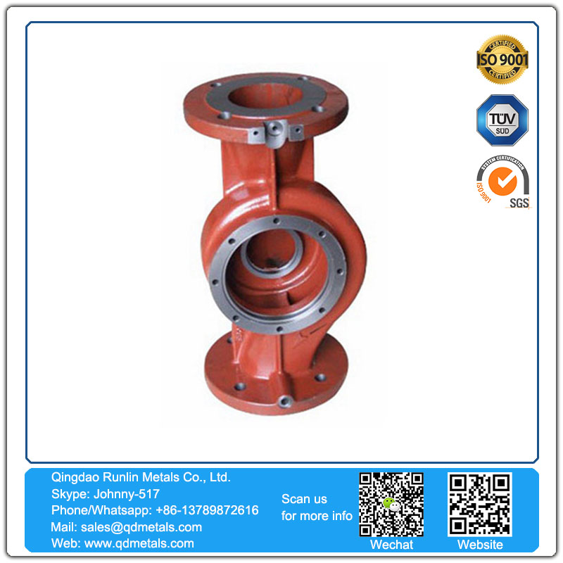 OEM grey iron sand casting parts with painting finish stainless aluminium die casting mould