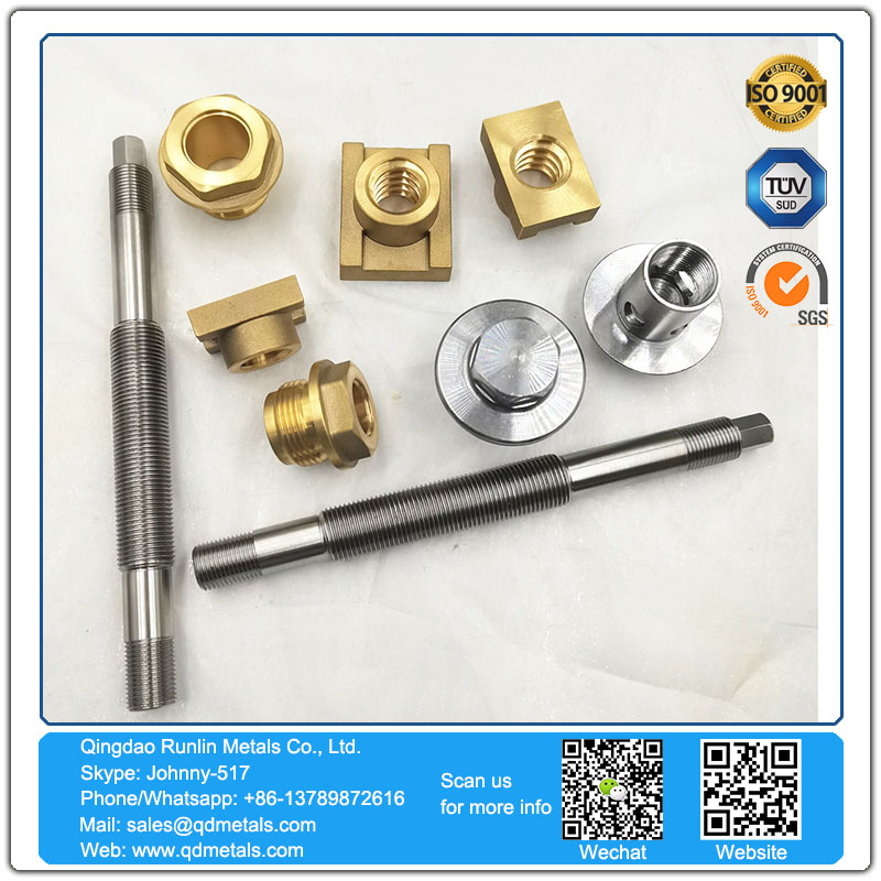 Precision CNC Machined Stainless Steel and Brass Parts Customized Precision Forging Alloy Steel