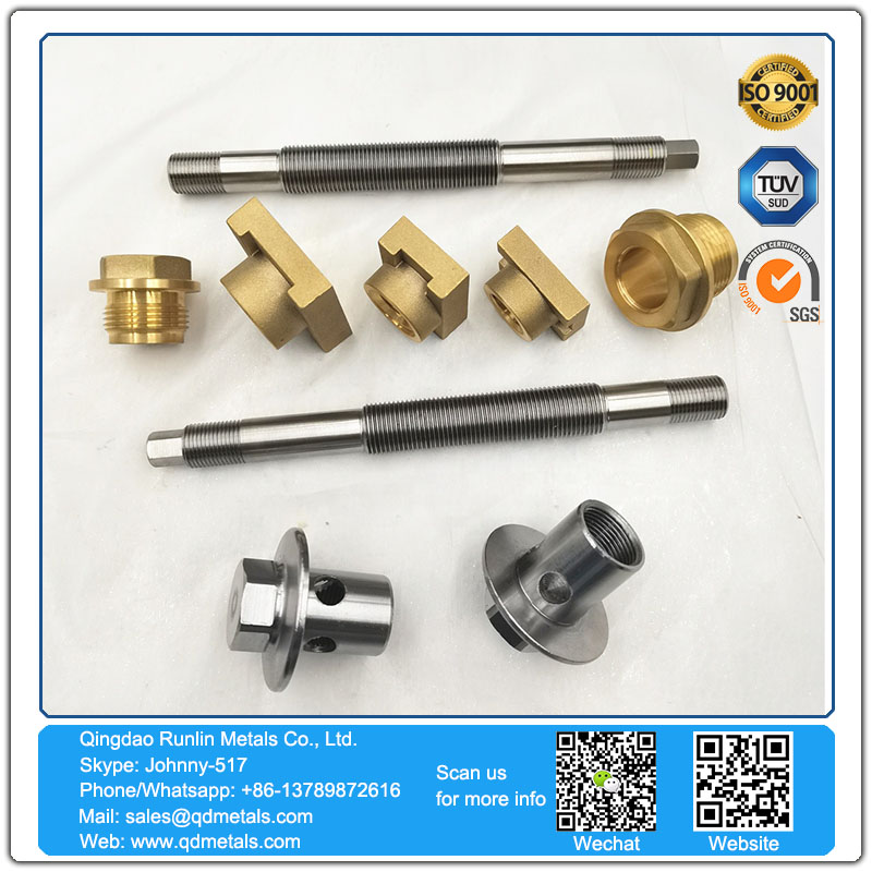 Precision CNC Machined Stainless Steel and Brass Parts Customized Stainless Lost Wax Steel