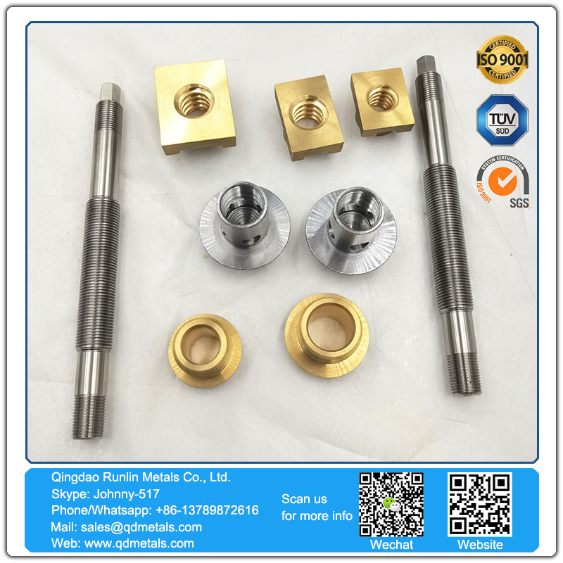Precision CNC Machined Stainless Steel and Brass Parts Lost Wax Steel Investment Casting