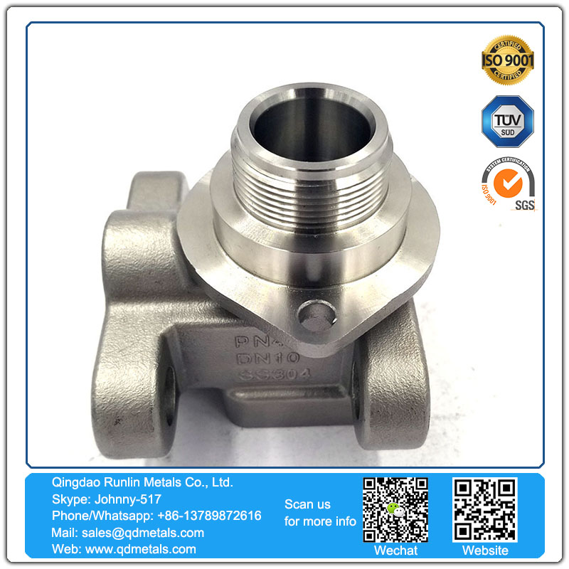Stainlesscarbon alloy steel pressure precision metal investment casting foundry mechanical aluminum stainless steel parts