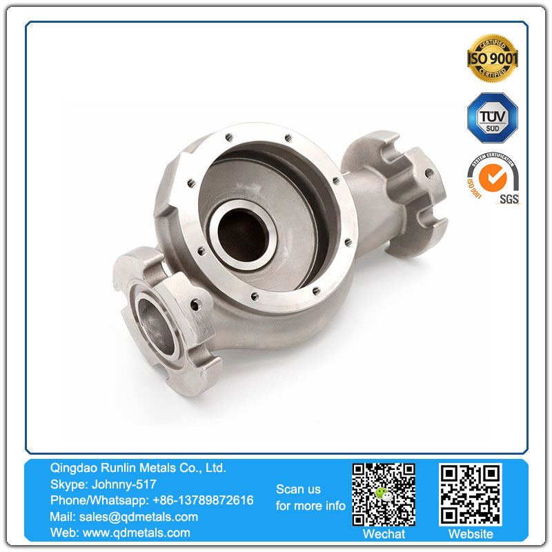 Stainless Steel precision investment casting for pump body China Foundry Customized Part