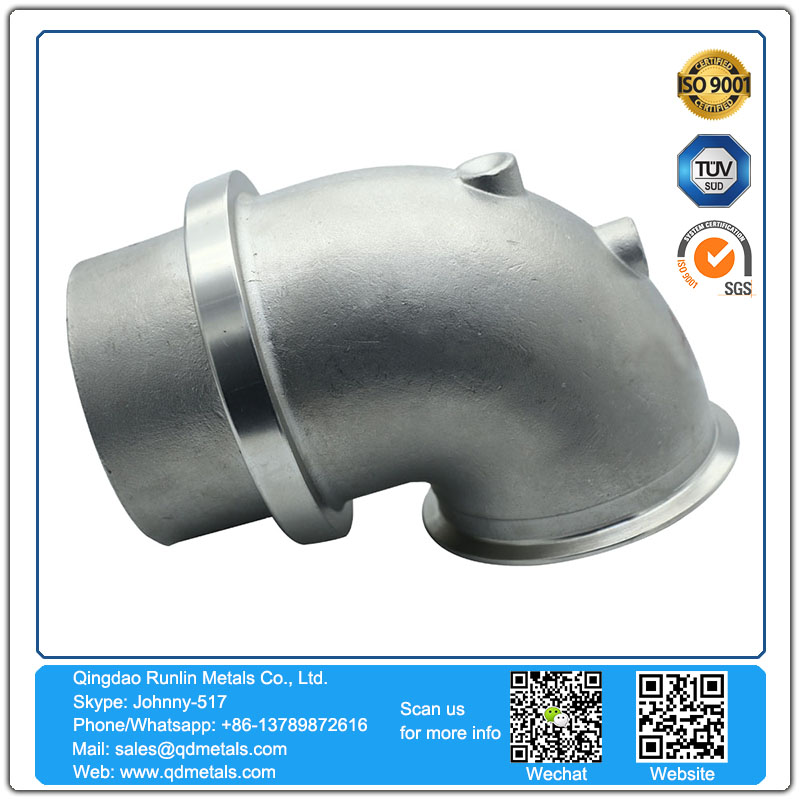 Volvo exhaust pipe precision casting machine products to map customization