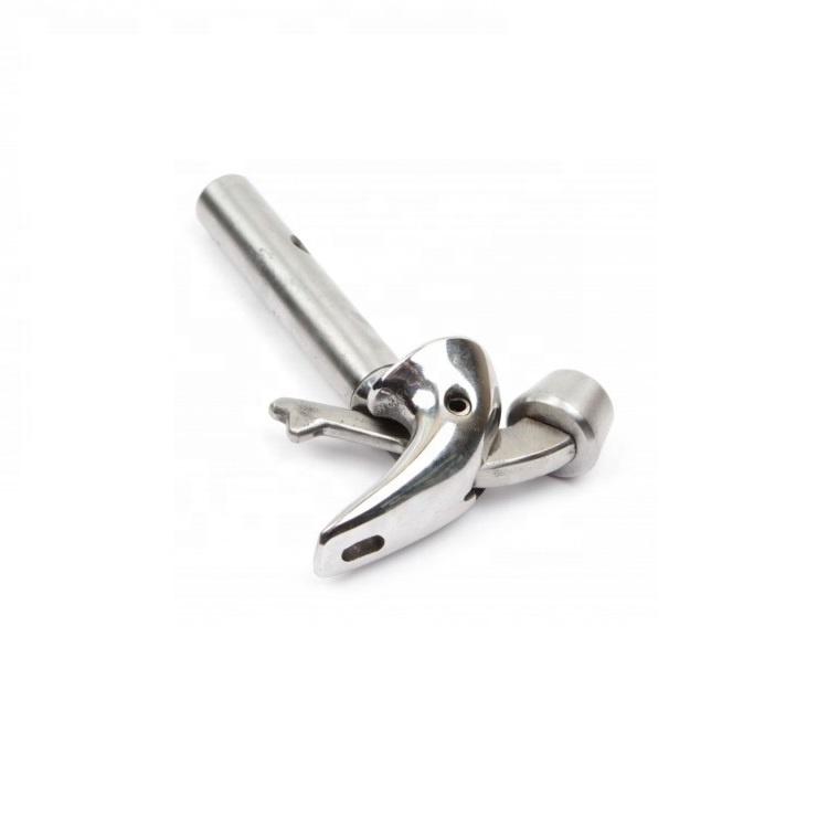 Customized Quality Assurance Investment Casting Service Steel Baler Knotter Bill Hook For Agricultural Machiner Customized